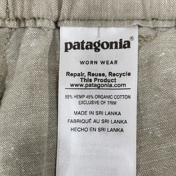 Patagonia Island Hemp Beach Skirt Drawstring in Grey size S - Picture 3 of 9